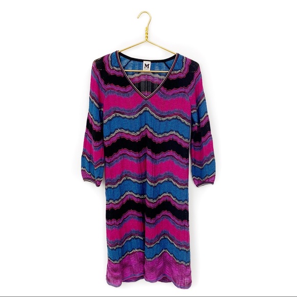 M missoni knit zig zag dress - Picture 2 of 3